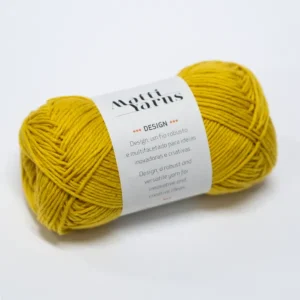 design 2003 amarelo mostarda matti yarns